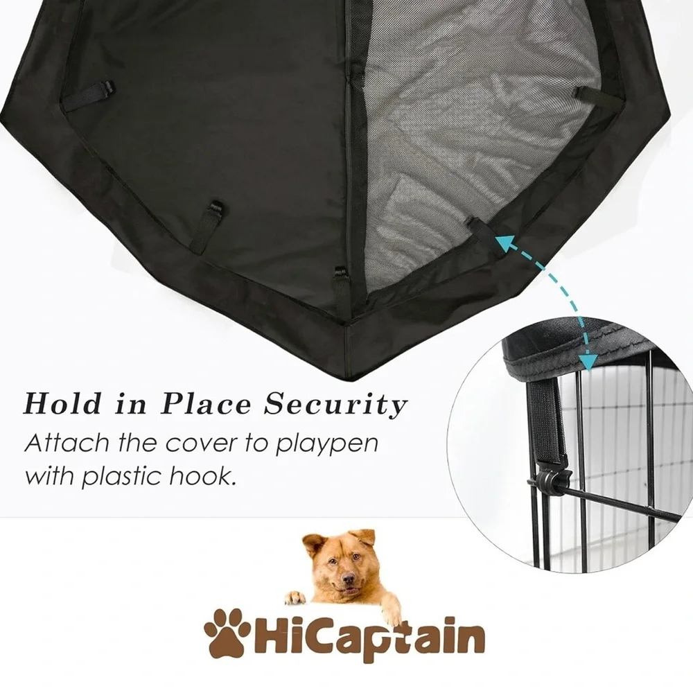 HiCaptain pet playpen